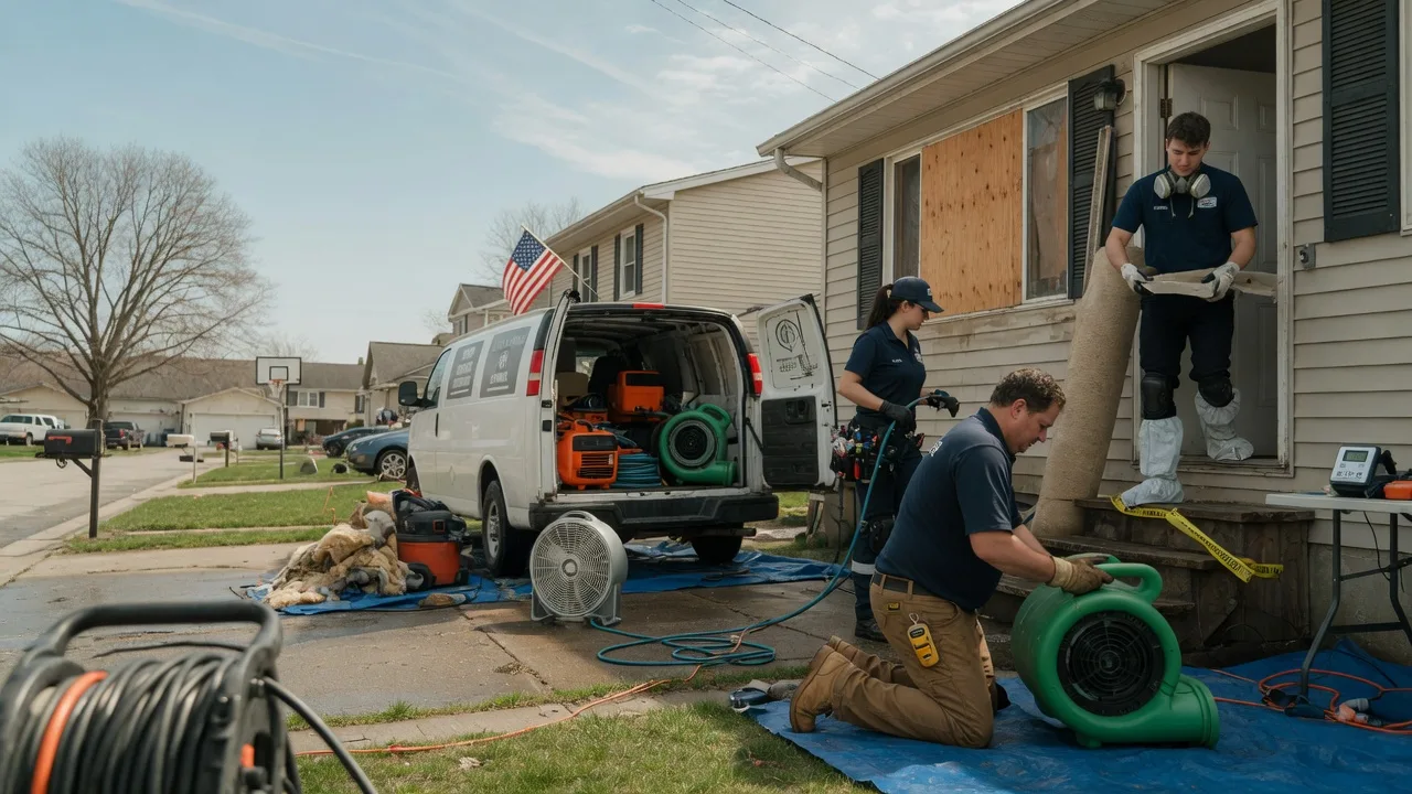 Water Damage Restoration in Lake City, KS near me